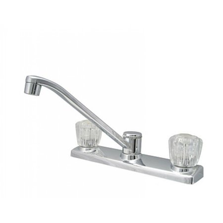 AMERICAN IMAGINATIONS 3H8-in. Brass Faucet In Chrome Color AI-34911